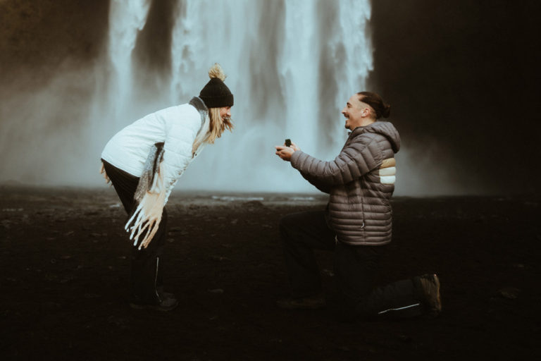 proposing in iceland